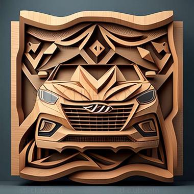 3D модель Hyundai Creta (STL)